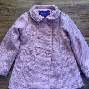 Madden Girl Light Pink Pea Coat for Kids